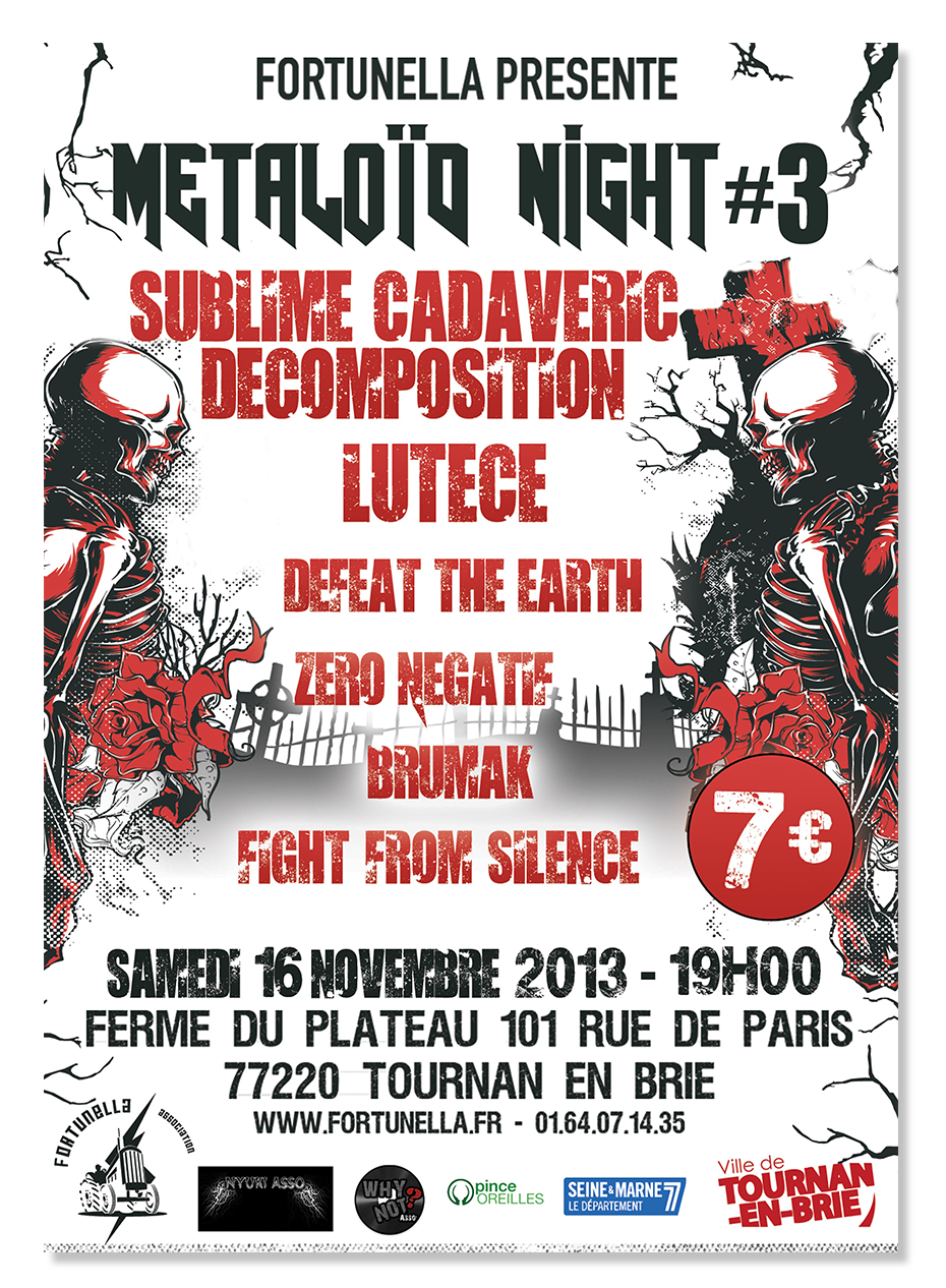 Poster Metaloidnight