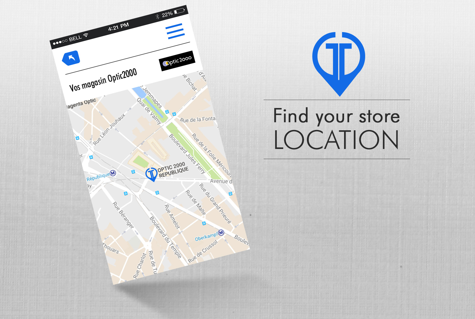 Find a store close to your position