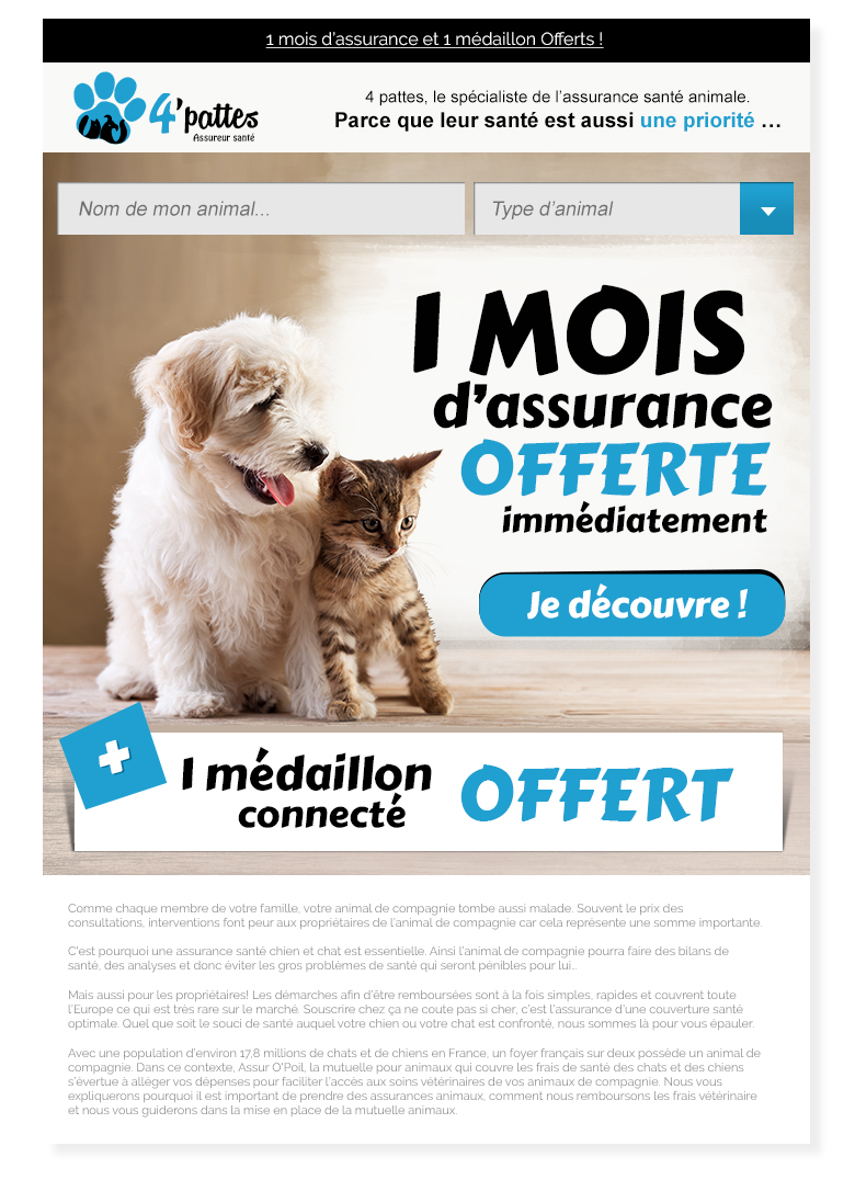 Email Assuropoil Pet's Assurance