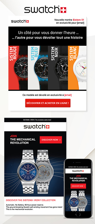 Swatch work