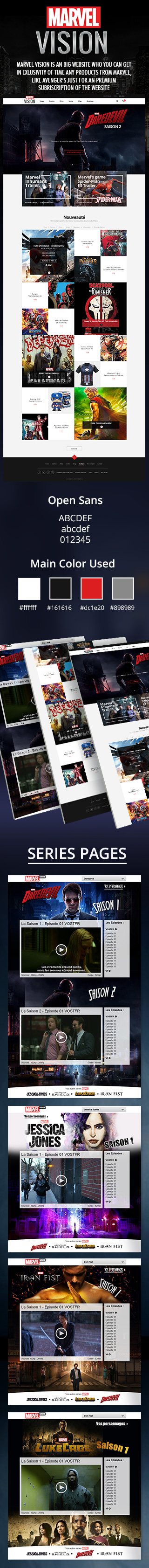 Marvel Vision work