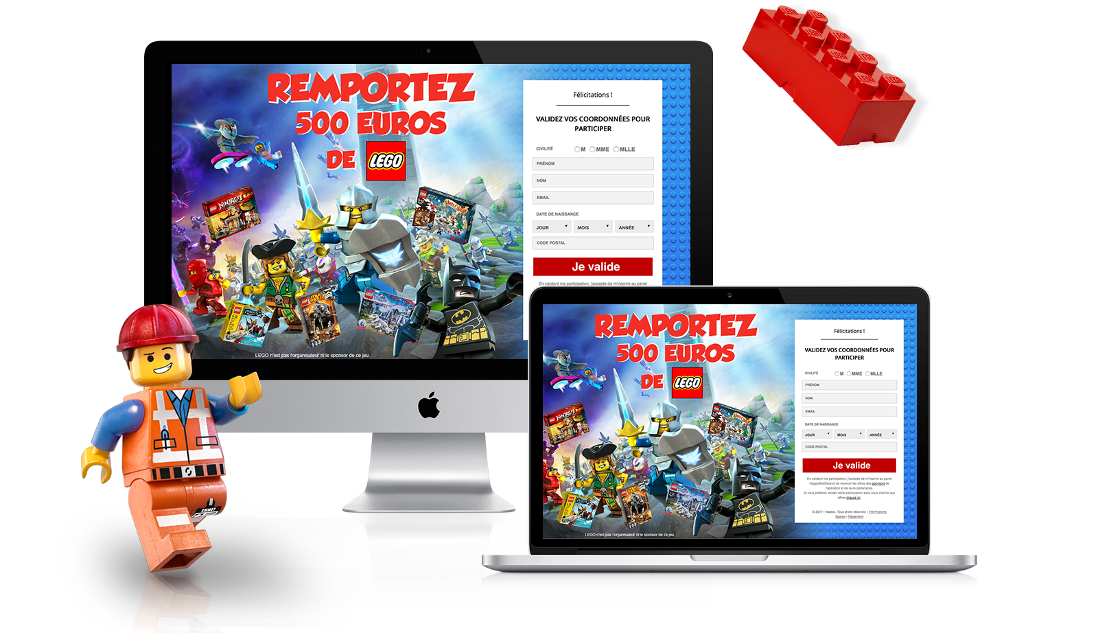 Landing Lego Contest